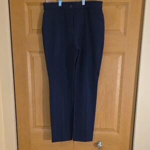 Chico's Navy Blue‎ Womens So Slimming Elise Dress Pants